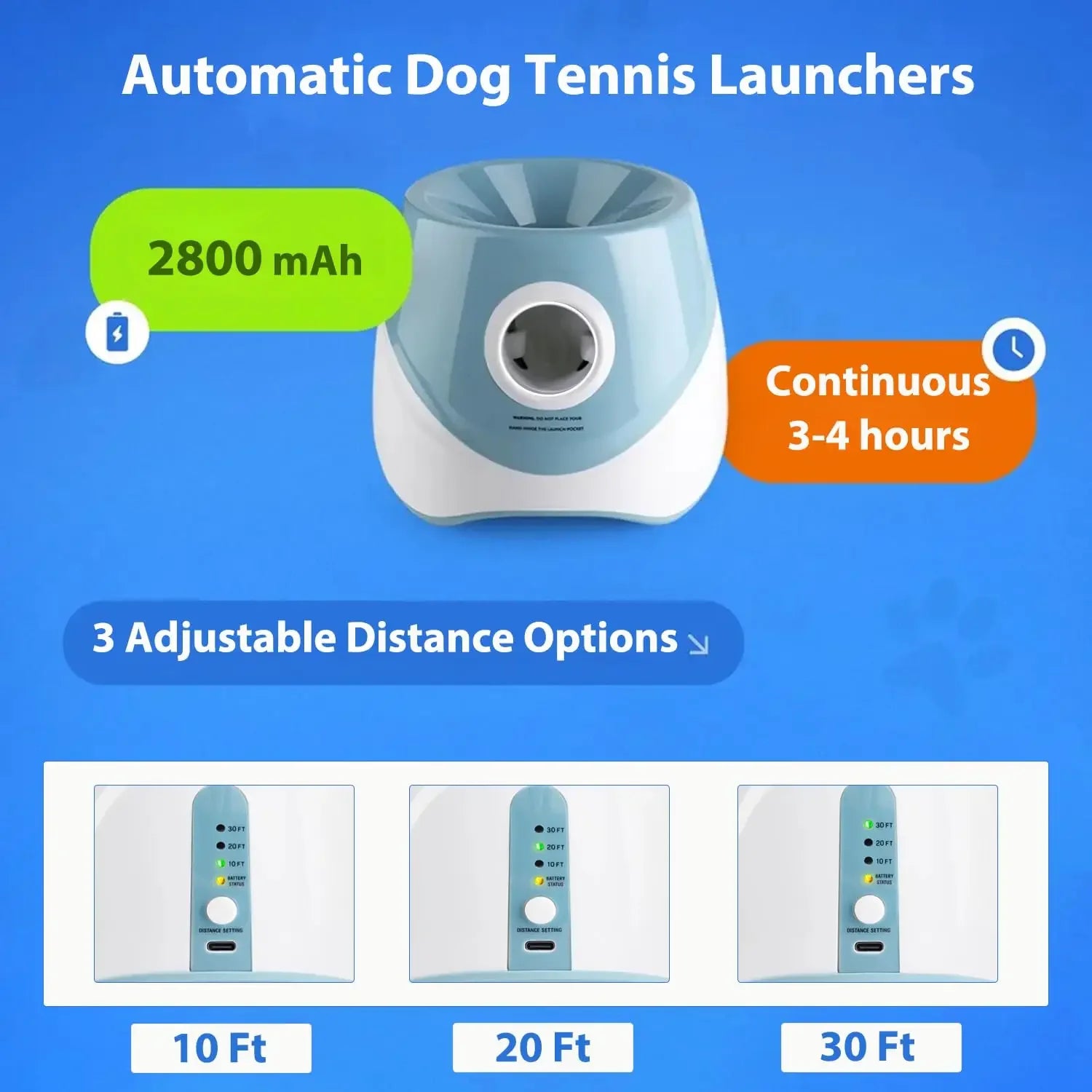 Smart Tennis Ball Launcher – Nonstop Fun for Your Dog!