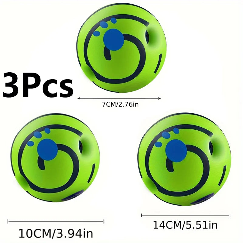 Squeaky Giggle Wobble Ball