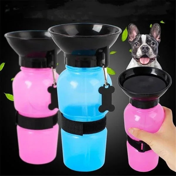 500ml Portable Pet Water Bottle for Dogs & Cats