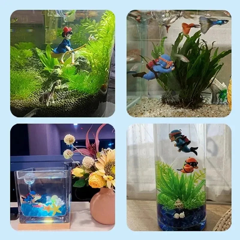 Fish Tank Diver Ornaments Landscape Decoration Aquarium
