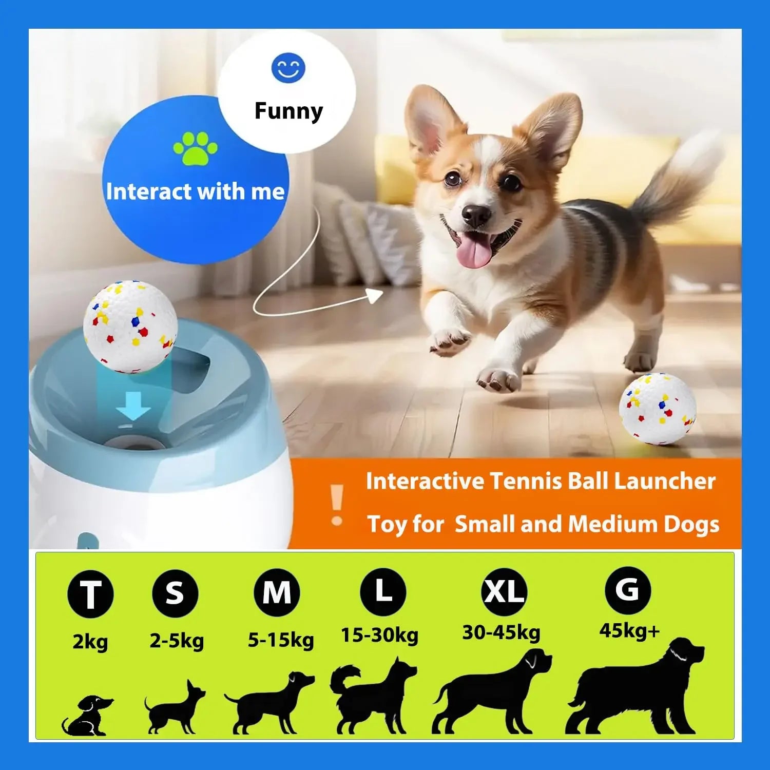Smart Tennis Ball Launcher – Nonstop Fun for Your Dog!