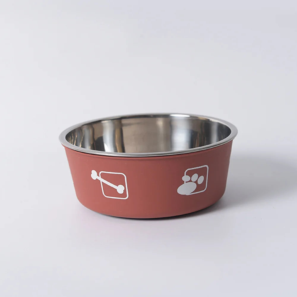 Stainless Steel Pet Bowl Double Layer
