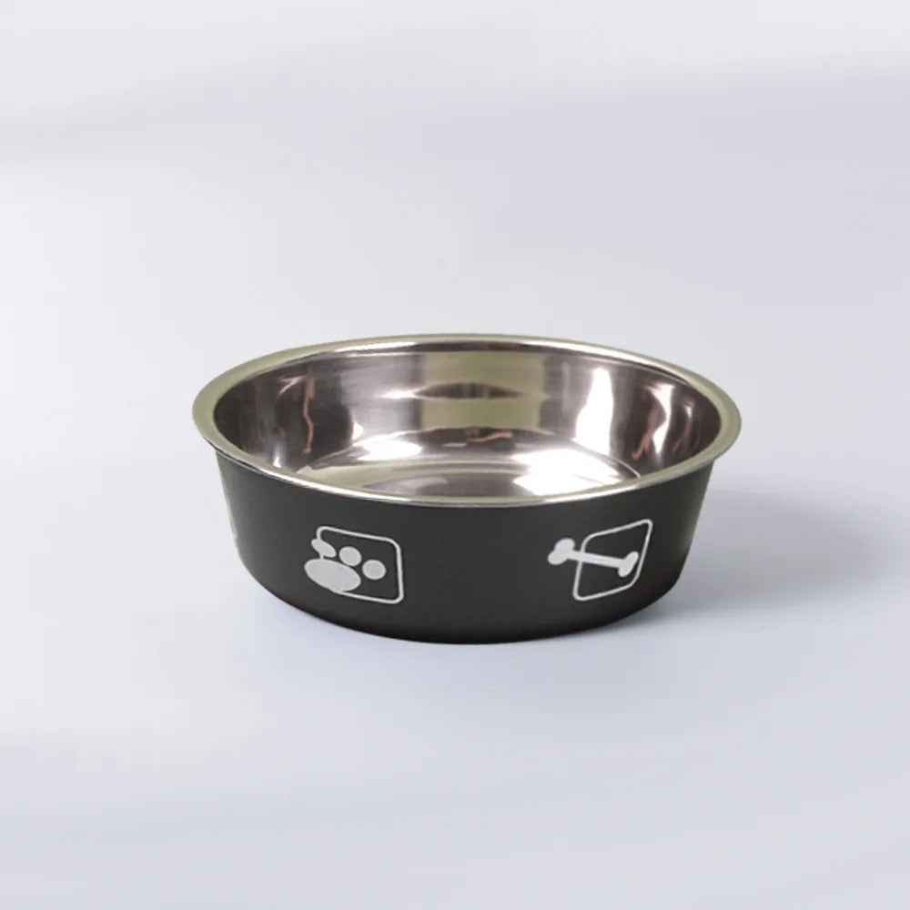Stainless Steel Pet Bowl Double Layer