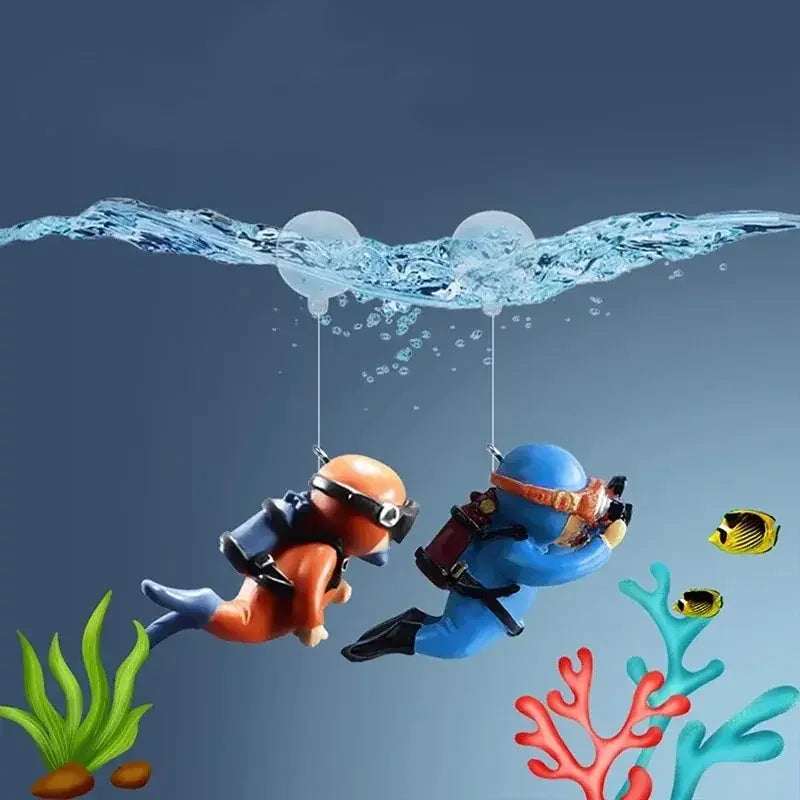 Fish Tank Diver Ornaments Landscape Decoration Aquarium