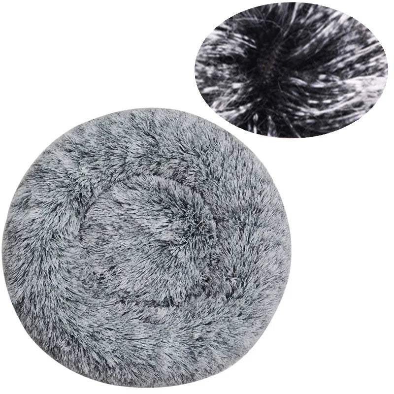 40-90cm Fluffy Dog Bed For